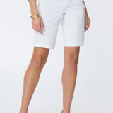 Bermuda 11 Inch Twill Shorts - Optic White