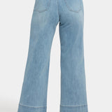Teresa Wide Leg Ankle Jeans - Heritage Glow