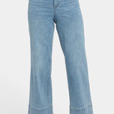 Teresa Wide Leg Ankle Jeans - Heritage Glow