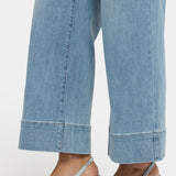 Teresa Wide Leg Ankle Jeans - Heritage Glow