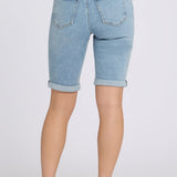 Briella 11 Inch Denim Shorts - Mist Springs