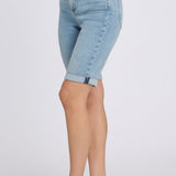 Briella 11 Inch Denim Shorts - Mist Springs