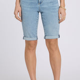 Briella 11 Inch Denim Shorts - Mist Springs