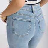 Briella 11 Inch Denim Shorts - Mist Springs
