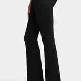 Barbara Bootcut Jeans In Short Inseam - Black