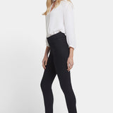 Skinny Ankle Pull-On Jeans - Black