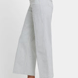 Teresa Wide Leg Ankle Jeans - Palencia Stripe
