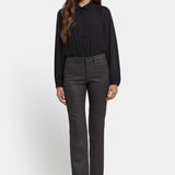 Coated Marilyn Straight Jeans - Vintage Barnwood Coated