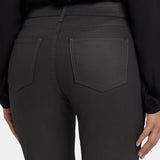 Coated Marilyn Straight Jeans - Vintage Barnwood Coated