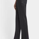 Coated Marilyn Straight Jeans - Black Coated