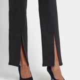 Coated Marilyn Straight Jeans - Black Coated
