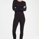 Pull-On Legging Pants - Black
