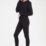 Pull-On Legging Pants - Black