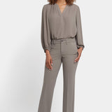 Straight Trouser Pants - Saddlewood