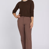 Bella Trouser Pants - Deep Taupe