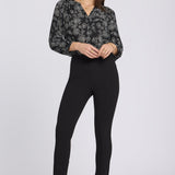 Zelda Pull-On Pants - Black