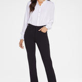 Marilyn Straight Pants - Black
