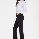 Marilyn Straight Pants - Black