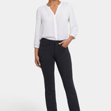 Marilyn Straight Pants - Charcoal Heathered