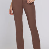 Marilyn Straight Pants - Deep Taupe