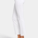 Billie Mini Bootcut Ankle Jeans - Optic White