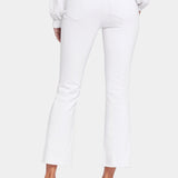 Billie Mini Bootcut Ankle Jeans - Optic White