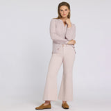 Mia Palazzo Ankle Jeans - Rock Flower