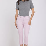 Chloe Capri Jeans - Light Lilac