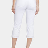 Marilyn Straight Crop Jeans - Optic White