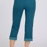 Marilyn Straight Crop Jeans - Blue Lake