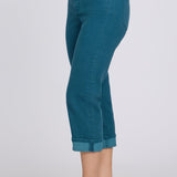 Marilyn Straight Crop Jeans - Blue Lake