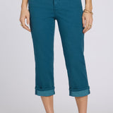 Marilyn Straight Crop Jeans - Blue Lake