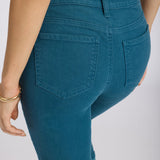 Marilyn Straight Crop Jeans - Blue Lake