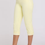 Marilyn Straight Crop Jeans - Chardonnay