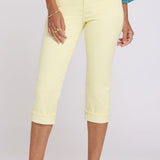 Marilyn Straight Crop Jeans - Chardonnay