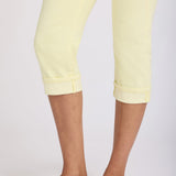 Marilyn Straight Crop Jeans - Chardonnay