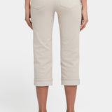 Marilyn Straight Crop Jeans - Feather
