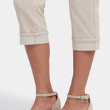 Marilyn Straight Crop Jeans - Feather