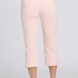 Marilyn Straight Crop Jeans - Pink Dogwood