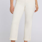 Bailey Relaxed Straight Crop Jeans - Vintage White