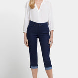 Marilyn Straight Crop Jeans - Rinse