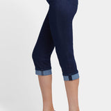 Marilyn Straight Crop Jeans - Rinse