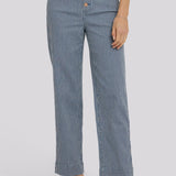 Kasey Stovepipe Ankle Jeans - Malaga Stripe