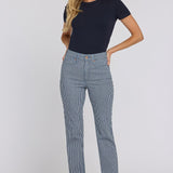 Marilyn Straight Jeans - Malaga Stripe