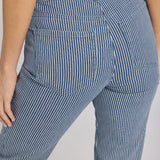 Marilyn Straight Jeans - Malaga Stripe