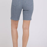 Ella Denim Shorts - Malaga Stripe