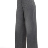 Mona Wide Leg Trouser Jeans - Chateau Shadow