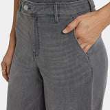 Mona Wide Leg Trouser Jeans - Chateau Shadow