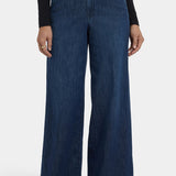 Mona Wide Leg Trouser Jeans - Louvre Sapphire