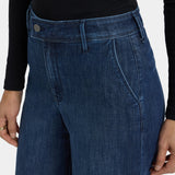 Mona Wide Leg Trouser Jeans - Louvre Sapphire